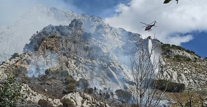 Cantabria registra un incendio forestal controlado en Cillorigo y extingue otro en Riomiera