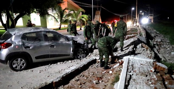 Un fuerte terremoto de magnitud 7,1 en el centro y sur de México deja al menos un muerto