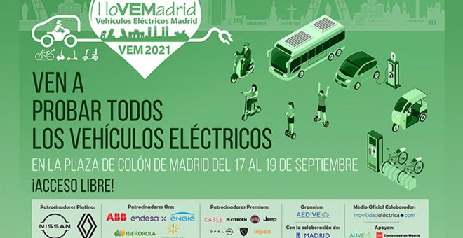 VEM 2021: la feria del vehículo eléctrico de Madrid lo "peta" con lleno absoluto de empresas