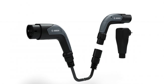 Bosch presenta un novedoso cable para la recarga de coches eléctricos