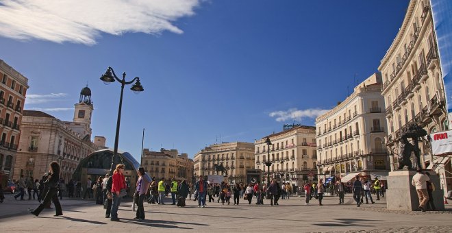 Extraño este Madrid, en el que el centro es una Puerta