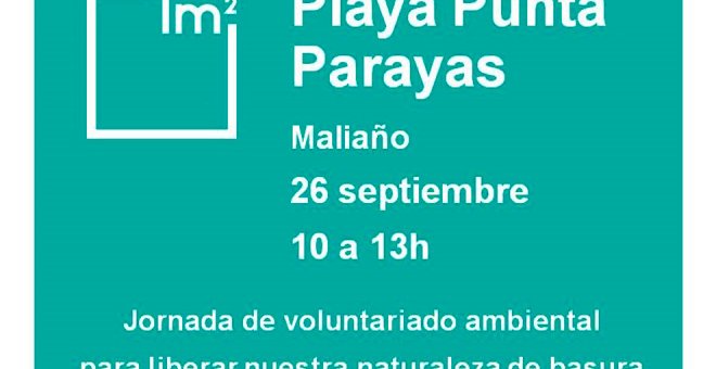 Punta Parayas, escenario de una acción de voluntariado ambiental el 26 de septiembre
