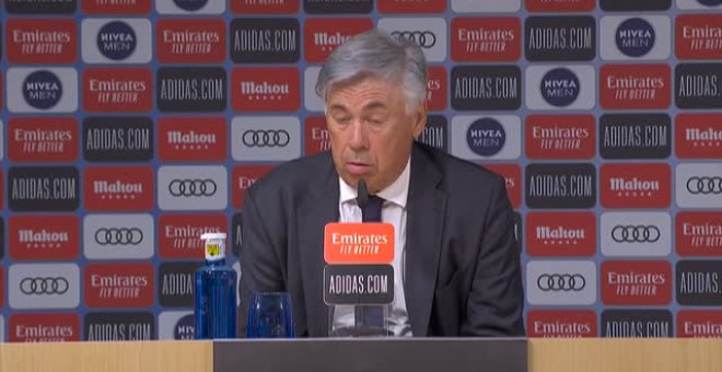 Ancelotti: "La organización defensiva tiene que mejorar"