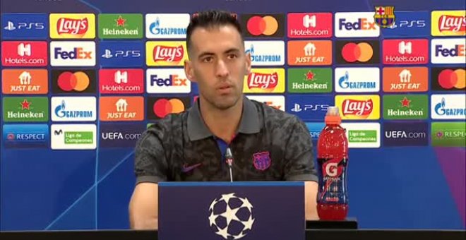 Busquets: "Lo que queremos es lo mejor para el equipo y el club"