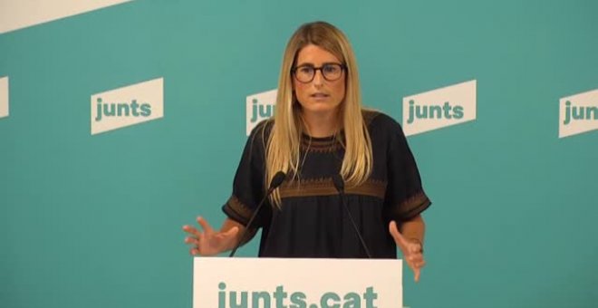 Junts pide a Aragonès que si Sánchez no va a la Mesa de Diálogo él tampoco vaya