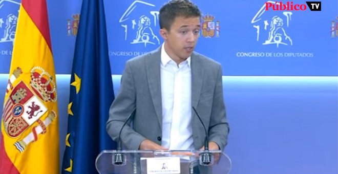 Errejón: "El presidente ayer fue valiente"