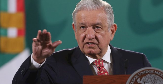 El presidente de México dice que "no son buenas las relaciones con España"