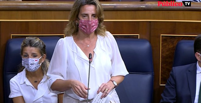 Ribera responde a los ataques del PP : "Me pregunto si se consideran con capacidad para hablar con dignidad"