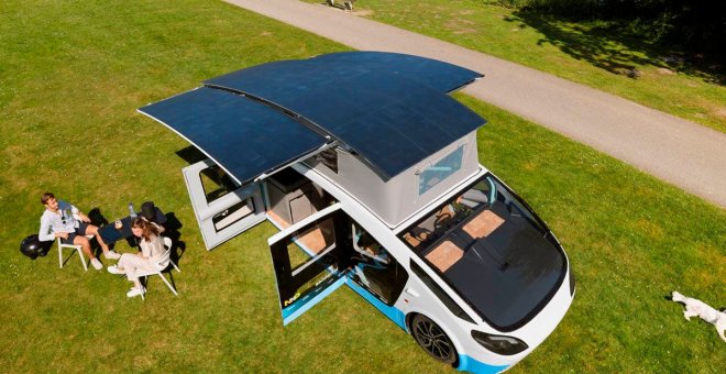 Esta autocaravana eléctrica y solar recorrerá 3.000 km en un viaje por Europa que finalizará en España