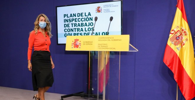 Yolanda Díaz pide a la patronal que "vuelva a la senda del reencuentro" tras quedar fuera del acuerdo del salario mínimo