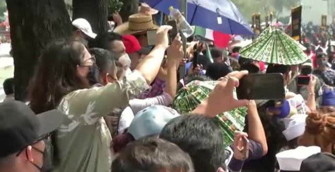 Poderío militar en el desfile del día de la Independencia en México