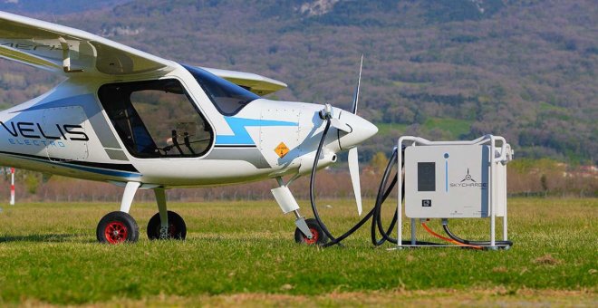 La agencia de seguridad aérea aprueba el primer punto de recarga para aviones eléctricos