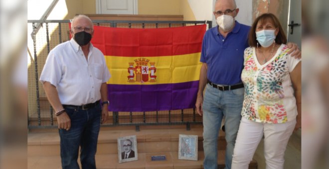 Olmeda del Rey recuerda con una placa a un superviviente del campo nazi de Mauthausen