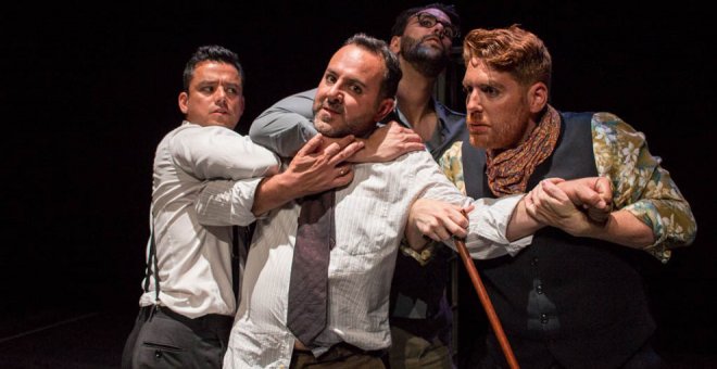 Las Noches de la Teatrería de Ábrego terminan con 'El hueco' de Alberto Iglesias