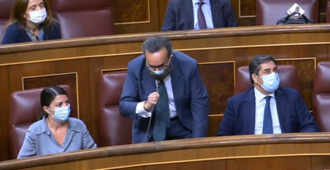 Bronca en el Congreso después de que un diputado de Vox llame "bruja" a una diputada del PSOE