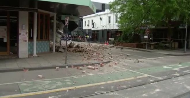Un terremoto de magnitud 5,9 sacude el sureste de Australia, cerca de Melbourne