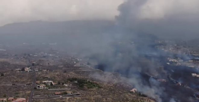 Las cámaras térmicas ayudan a los científicos a estudiar el volcán