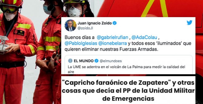 Zoido usa la UME para criticar a adversarios políticos y le recuerdan cuando el PP lo llamaba "capricho faraónico de Zapatero"