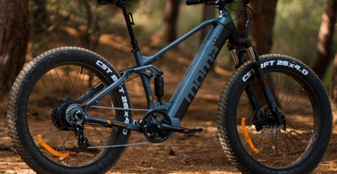 Así es la bicicleta eléctrica de montaña más radical a la venta en Amazon, la MOMA E-FAT Pro