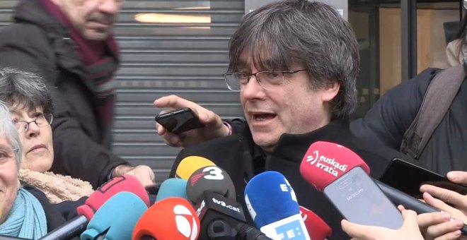 Puigdemont espera en Cerdeña a pasar a disposición judicial