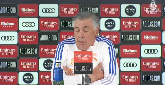 Ancelotti sobre el Barça: "No estoy contento si a un equipo no le salen bien las cosas"