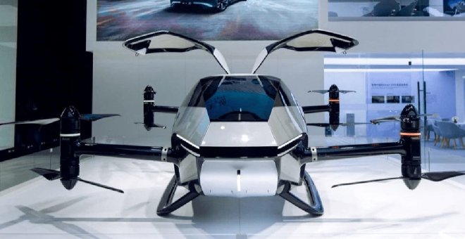 El fabricante chino Xpeng desvela el Voyager X2, su propuesta de coche volador