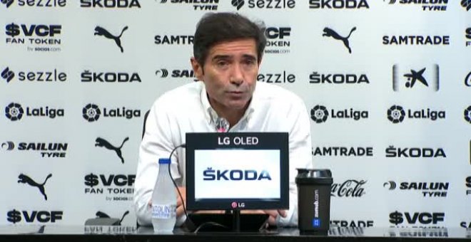 Marcelino se lamenta por dejar escapar dos puntos y Bordalás cree que el equipo "lo ha dado todo"