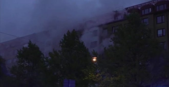 Una veintena de heridos tras una explosión en Gotemburgo