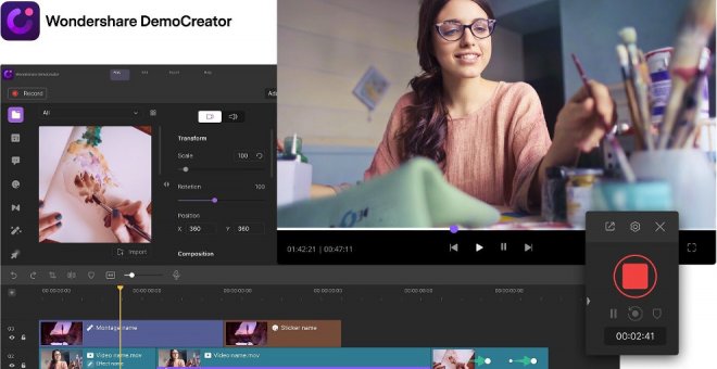 Aprende a editar vídeos y a grabar tu pantalla con resultados profesionales con Wondershare DemoCreator