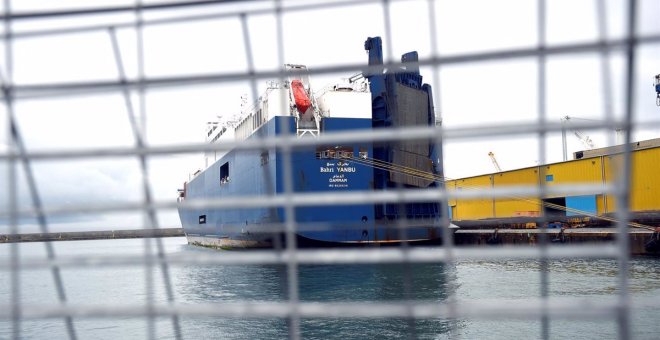Amnistía Internacional insta al Gobierno a impedir que los 'barcos de la muerte' saudíes carguen armas en Sagunto