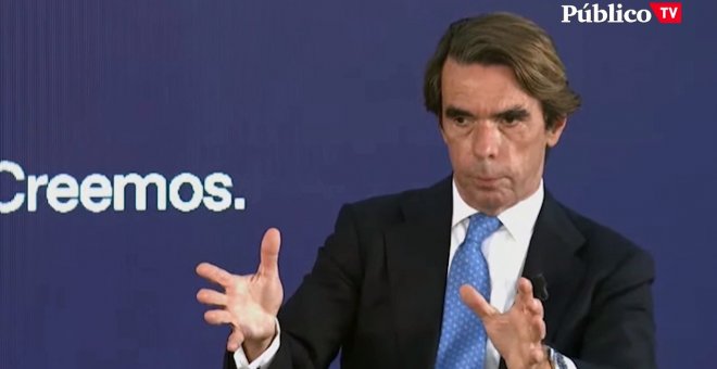 Aznar se suma a las críticas al Papa Francisco: "Yo no voy a pedir perdón, lo diga quien lo diga"