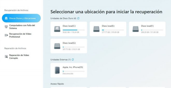 Aprende a recuperar archivos con Wondershare Recoverit