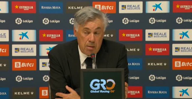 Ancelotti tras perder contra el Espanyol: "Hemos jugado mal, el peor partido"