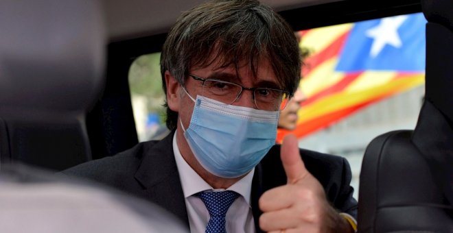 Puigdemont dice que España "ha elegido un camino que dificulta la resolución de un conflicto político"