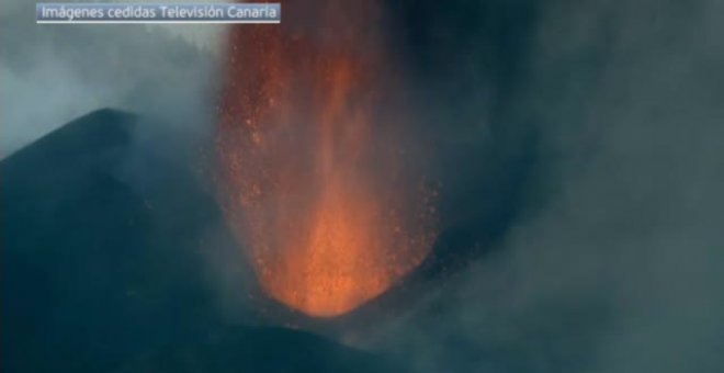 El volcán de Cumbre Vieja no da señales de agotamiento en esta tercera semana de erupción