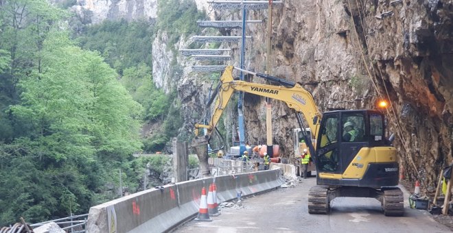 Una obra de Transportes deja aislados a los 60 residentes de un municipio del Pirineo