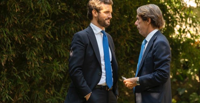 Aznar, sobre la guerra entre Ayuso y Casado: "El principal activo del PP se llama Madrid"