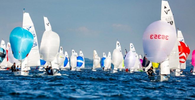 Arranca el Campeonato de España de Clase de Vaurien en aguas de Laredo