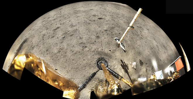 Las muestras traídas por la nave Chang'e 5 indican un vulcanismo tardío en la Luna