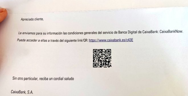 Los tuiteros, indignados por la carta que envió su banco a una anciana de 92 años