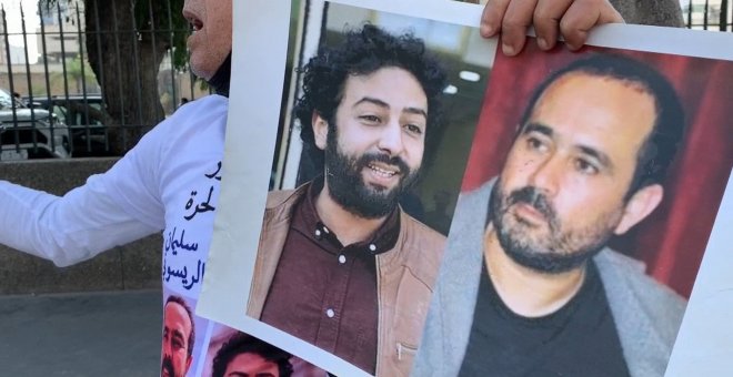 Arranca el juicio en apelación a un periodista marroquí en medio de protestas