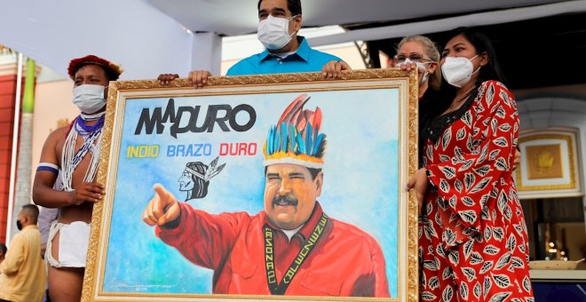 Maduro exige a Felipe VI que rectifique su posición y pida perdón por el "genocidio"