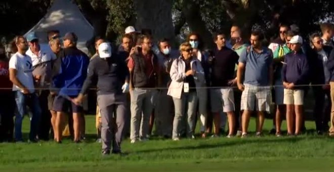 Primera jornada del Andalucía Masters en Valderrama con la 'Rahmmanía' en torno al número uno mundial