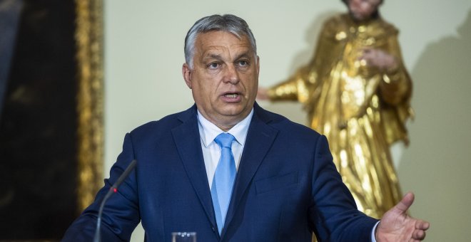Orban afirma que un niño húngaro no puede "sustituirse" por "uno africano o uno asiático"