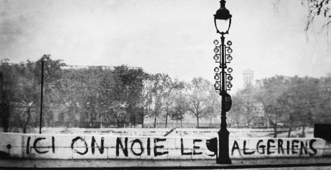 Macron califica masacre de argelinos en 1961 como "crimen imperdonable"