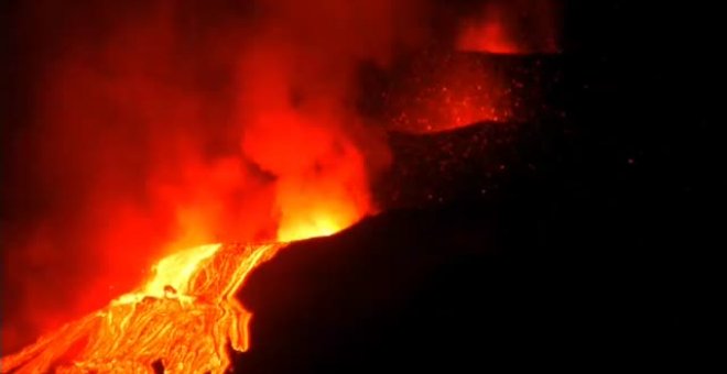 La eruptividad del volcán de la Palma, lejos de extinguirse