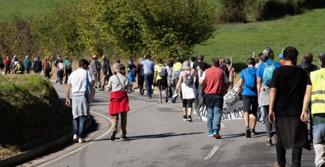 El movimiento contra la Ronda Norte muestra su fuerza en el Naranco