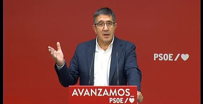 El PSOE valora positivamente la declaración de Otegi