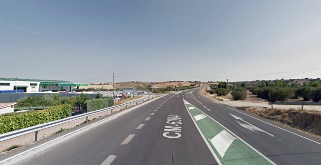 Muere un conductor en Toledo tras salirse de la carretera y quedar atrapado en el interior de su vehículo