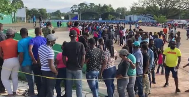 90 mil inmigrantes en Tapachula, a punto de iniciar una caravana hacia EE.UU.
